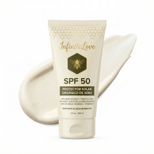 Protector Solar Mineral de Sebo SPF 50 – Hidratación y Protección Total