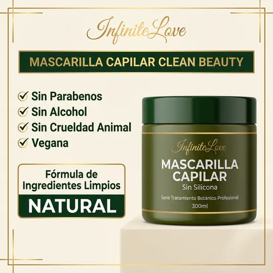 Mascarilla Reparadora – Cabello Suave, Fuerte y Sin Frizz
