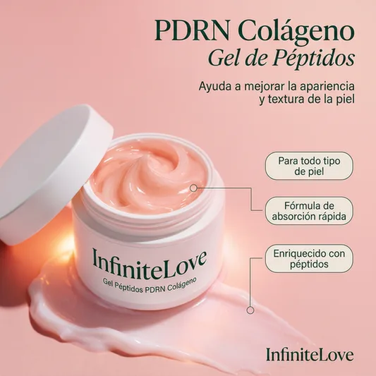 Gel Facial Reafirmante con Péptidos y PDRN – Hidratación Profunda y Efecto Glow