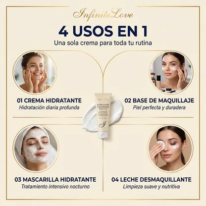 Crema Hidratante Multifunción – Efecto Glow + Primer + Nutrición Profunda