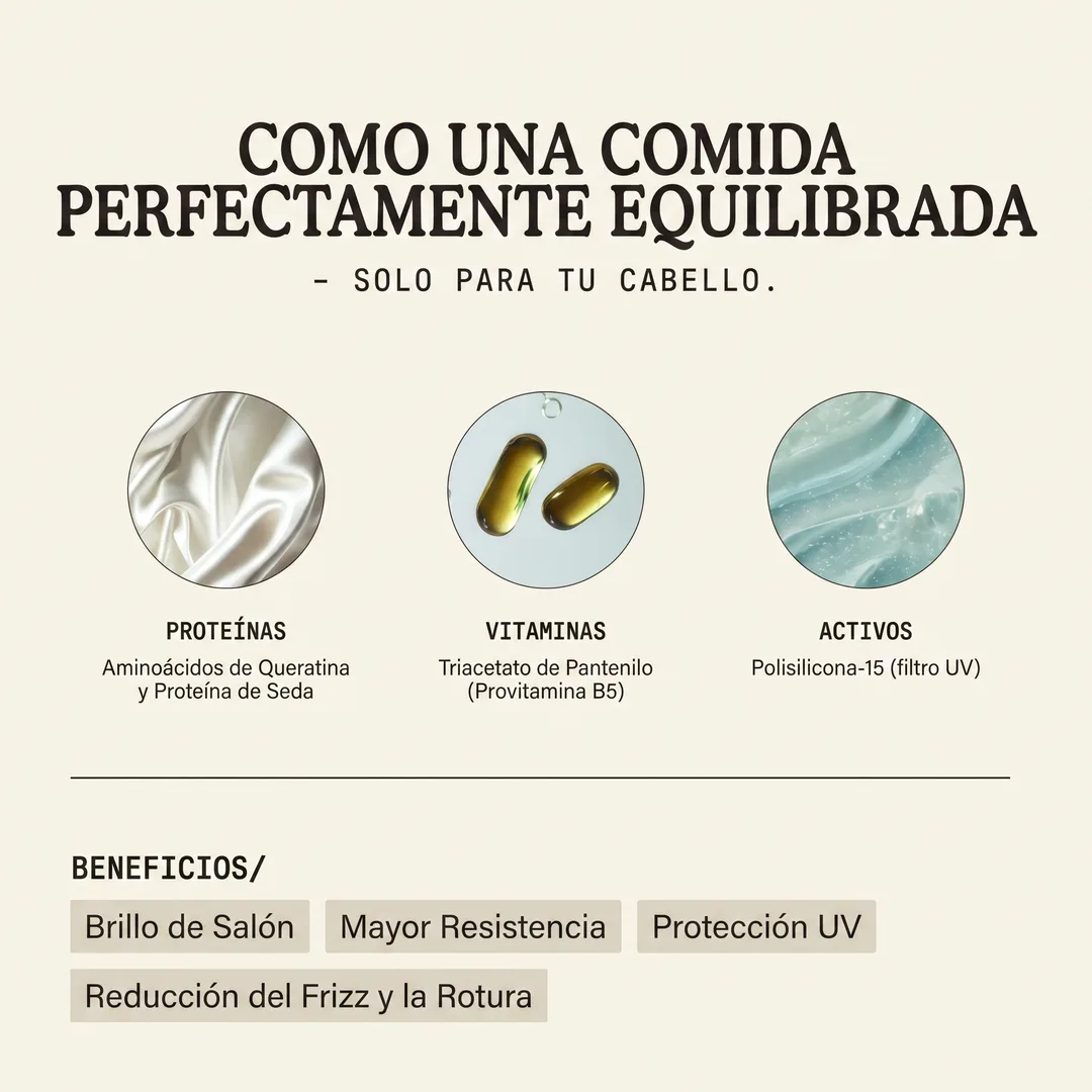 Cápsulas Sérum Capilar Antifrizz – Brillo Instantáneo y Reparación Profunda