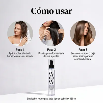 Spray Secado Rápido Anti-Frizz – Cabello Suave y Brillante al Instante