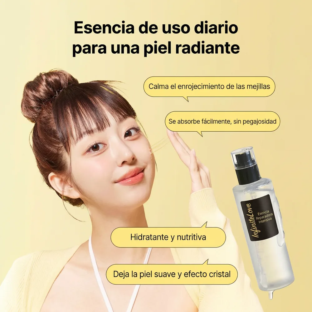 Esencia Reparadora Intensiva – Hidratación y Piel Efecto Glow