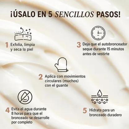 Loción Autobronceadora Corporal — Bronceado Natural sin Sol