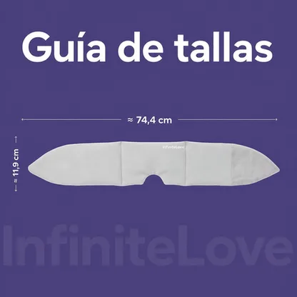 InfiniteLove Nube Nocturna — Antifaz Lastrado Reversible 180 g