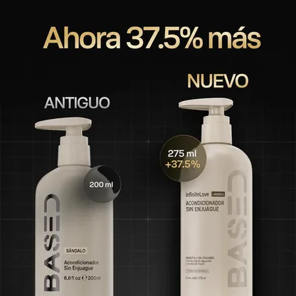 Acondicionador Sin Aclarado Hidratación y Definición Rizos Sin Siliconas 275ml