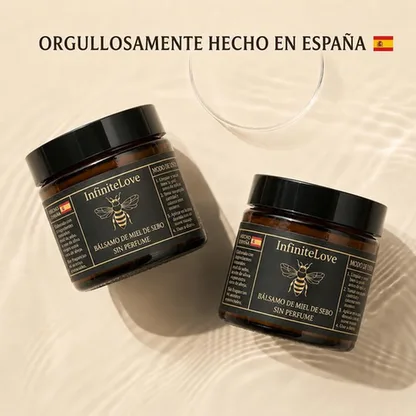 Bálsamo Hidratante Sebo y Miel Cítricos 100% Natural Antiedad 120ml