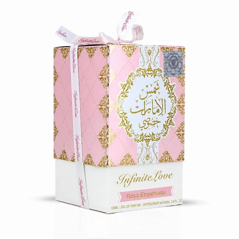 Perfume Mujer Eau de Parfum Rosa Rubor Notas Afrutadas Vainilla Larga Duración 100ml