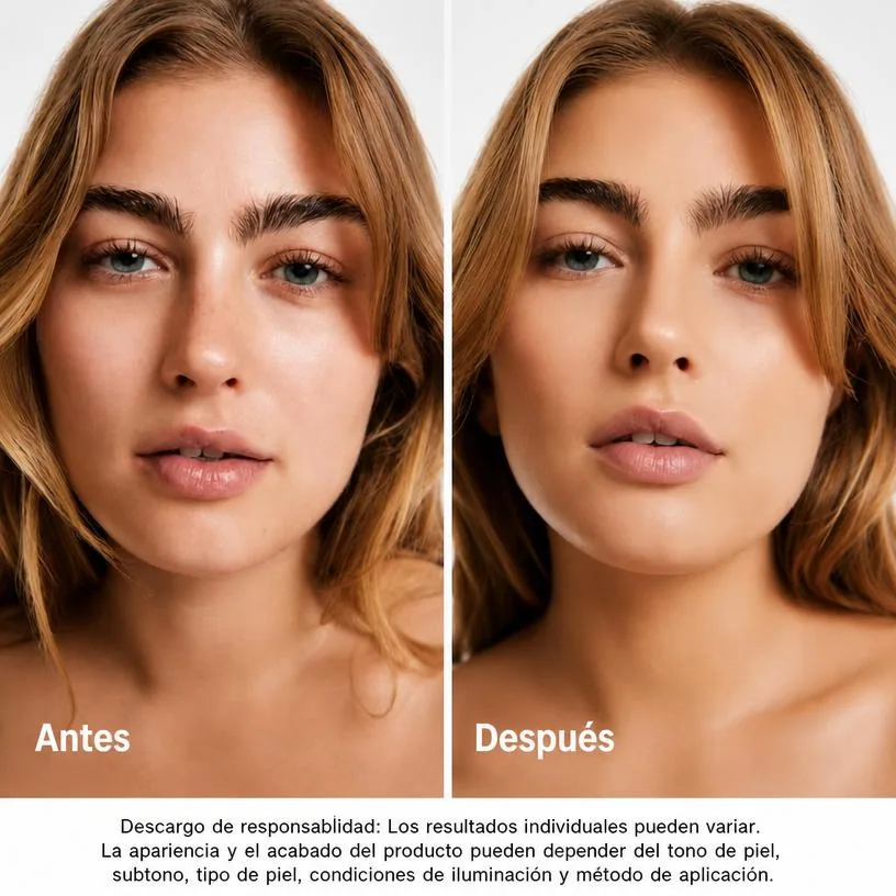 Base Maquillaje Adaptativa Cambia de Color SPF15 Cobertura Natural 16h 30ml