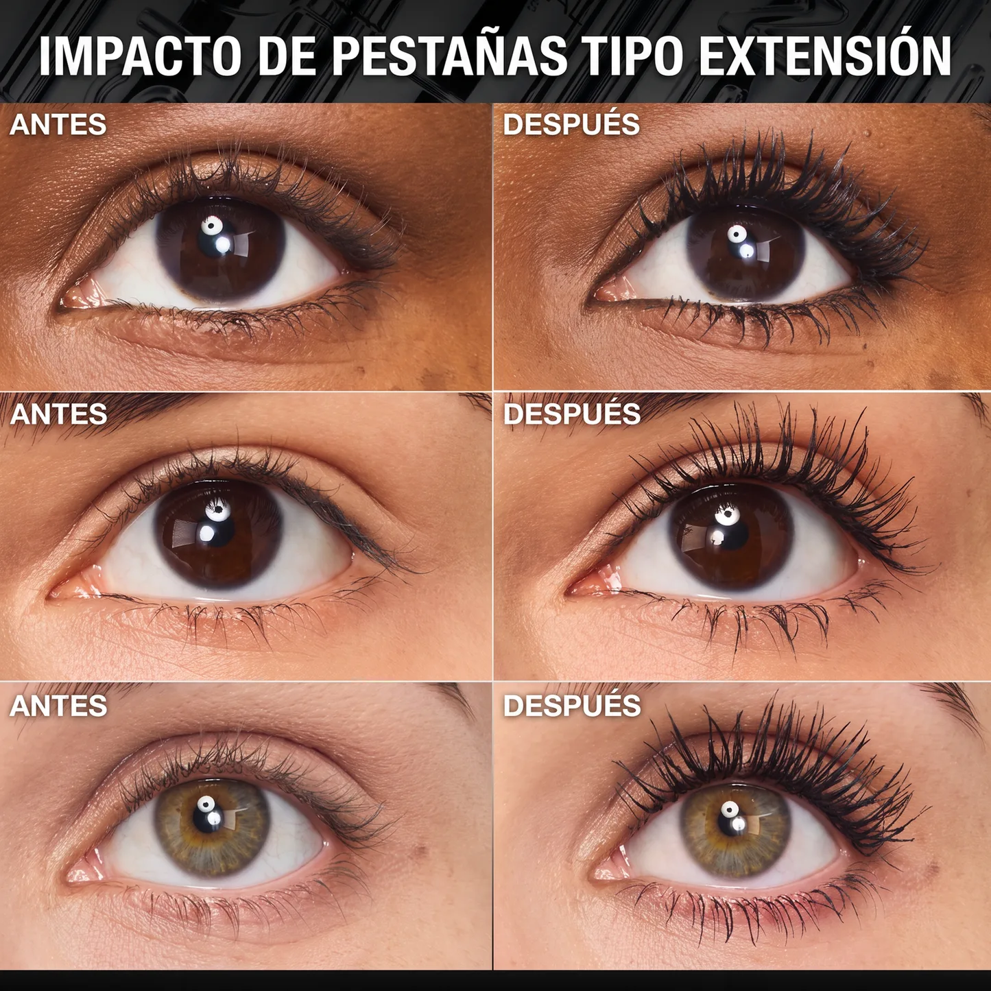 Extensionist Máscara – Longitud Visual, Definición y Rizo