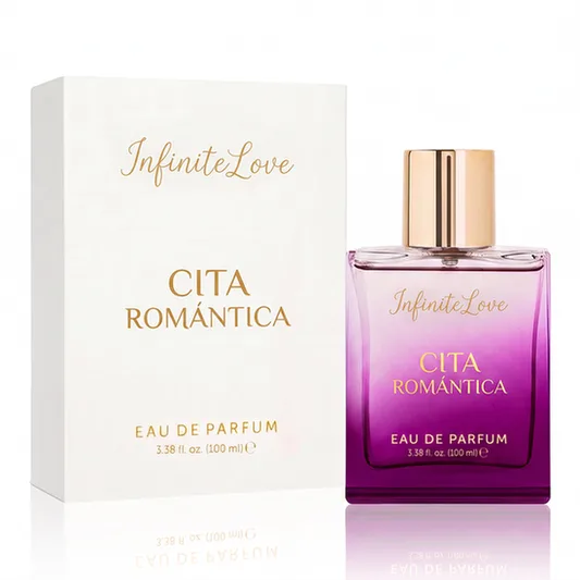 Cita Romántica - caja y frasco