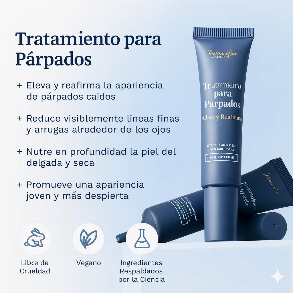 Tratamiento para párpados InfiniteLid y beneficios de apariencia