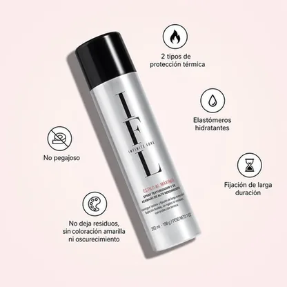 Spray Texturizador Estilo al Máximo — Volumen y Textura con Protección Térmica 262 ml