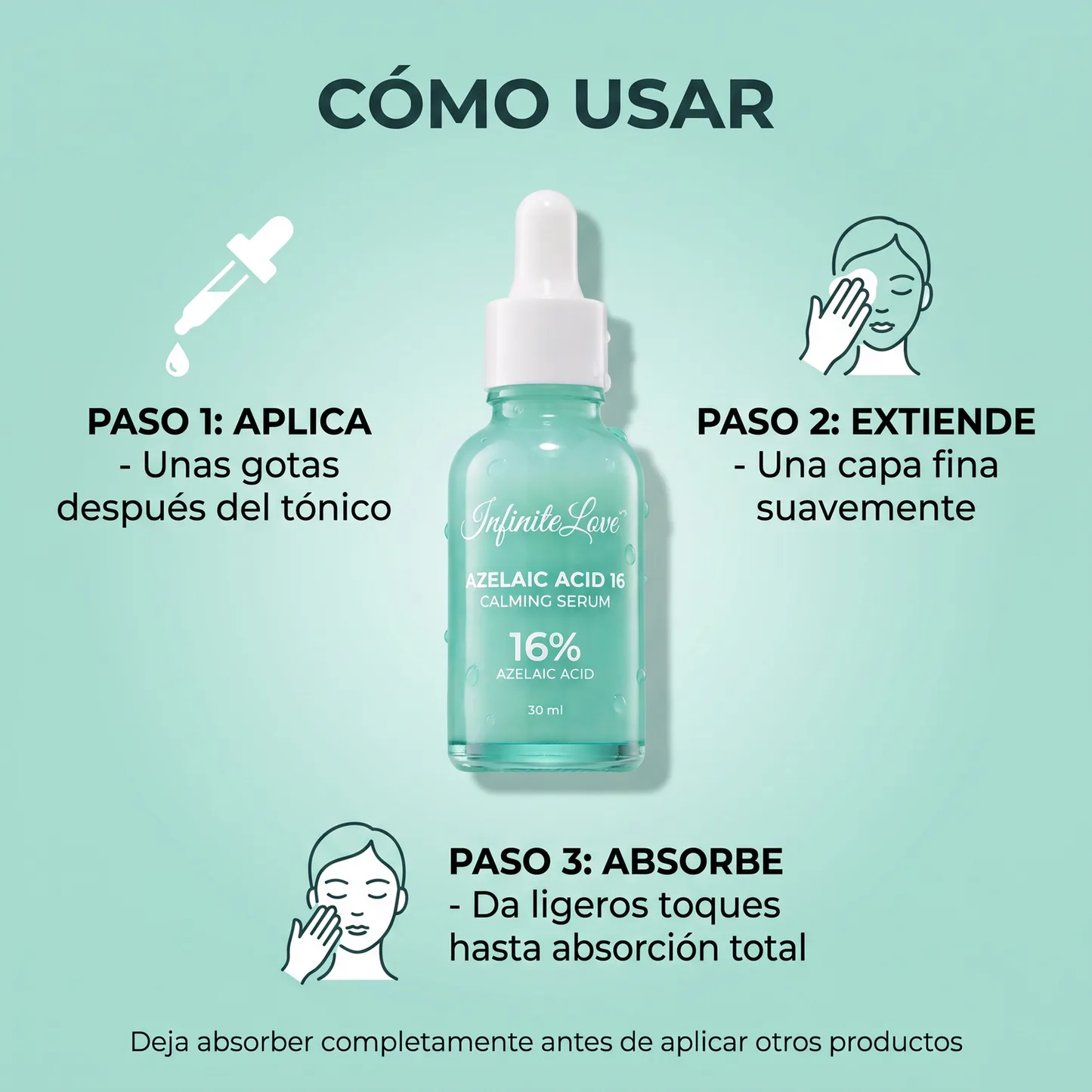 Sérum Calmante con Ácido Azelaico al 16% 30ml