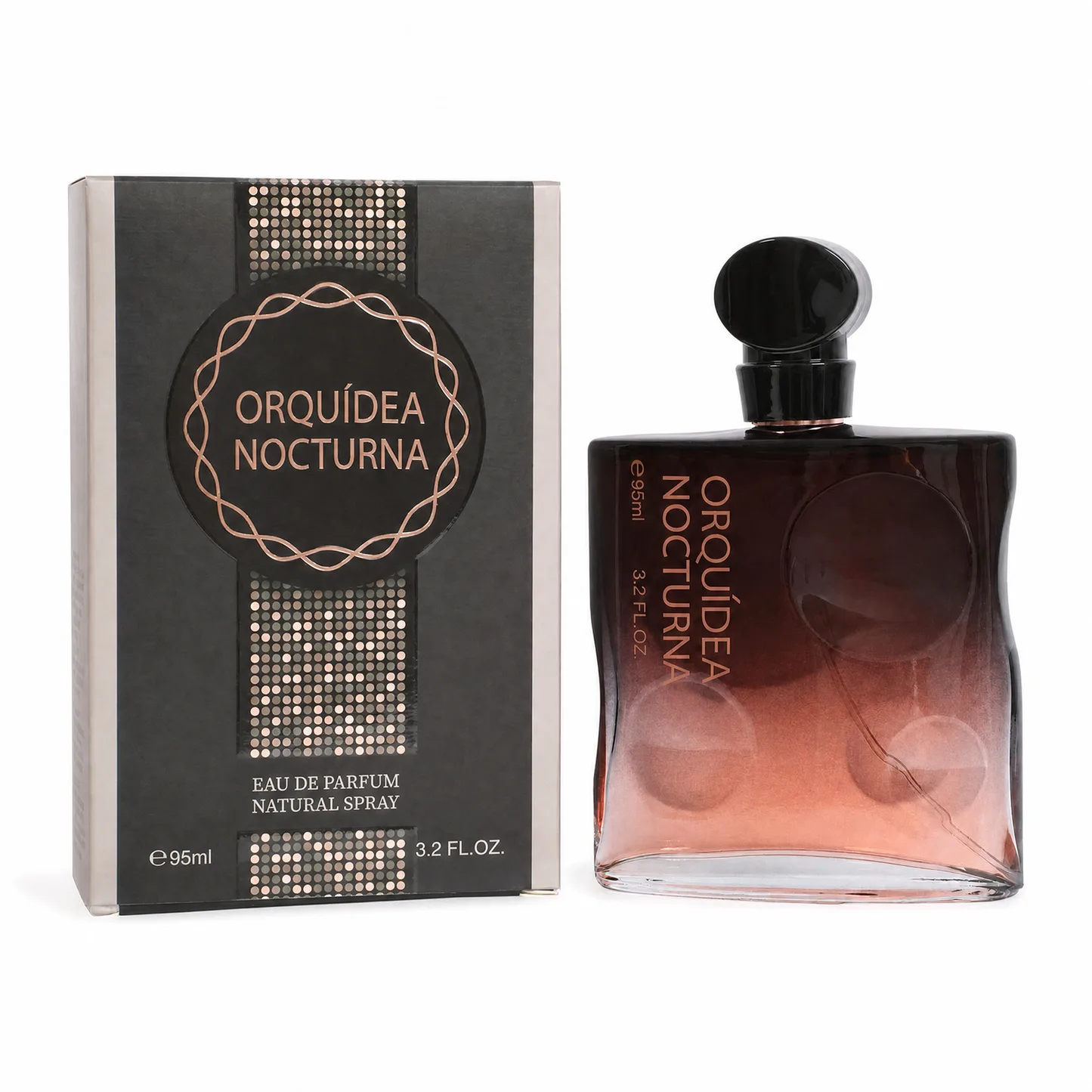 Orquídea Nocturna — Eau de Parfum dulce y envolvente para mujer · 95 ml