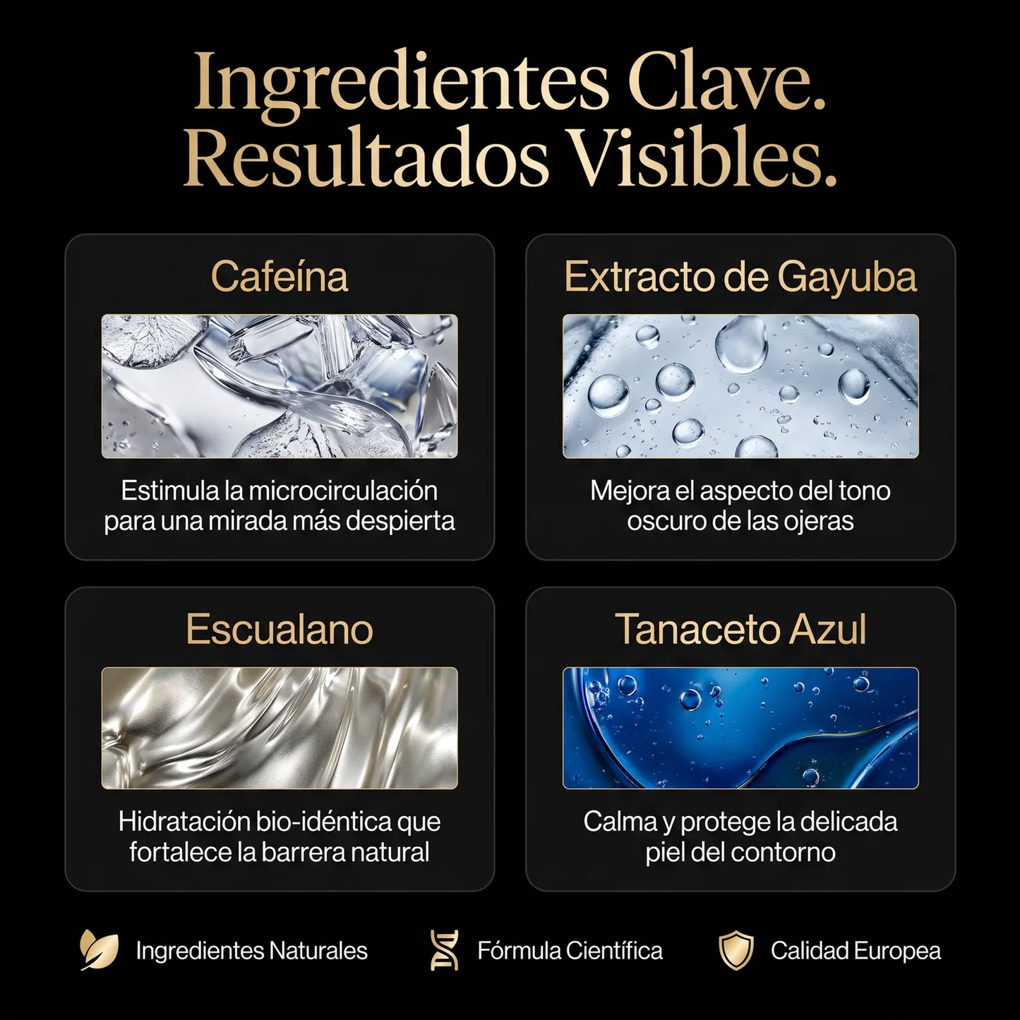 InfiniteEyes - Elixir Revitalizante de Contorno de Ojos