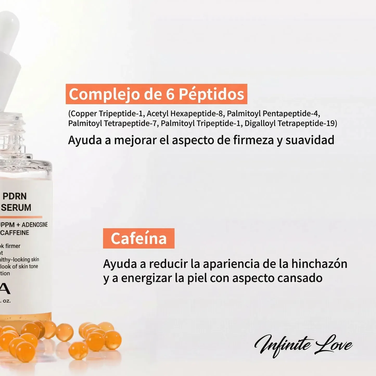 Sérum Facial PDRN con Péptidos – Reparación y Luminosidad