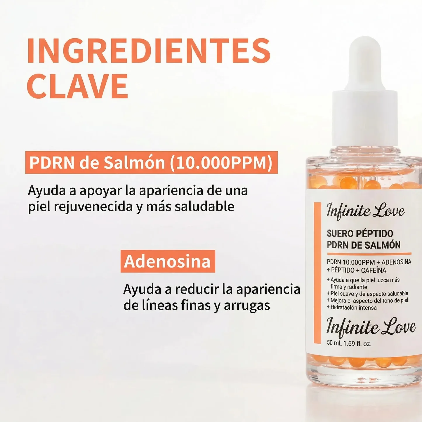 Sérum Facial PDRN con Péptidos – Reparación y Luminosidad