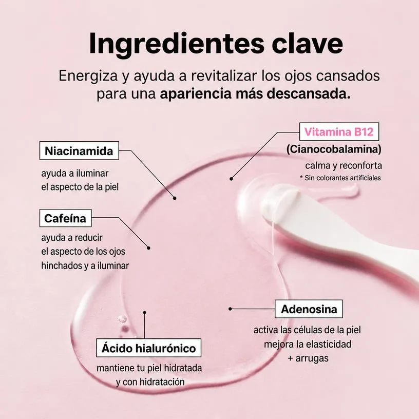 Parches de Hidrogel de Colágeno con Péptidos para Ojos — 60 uds