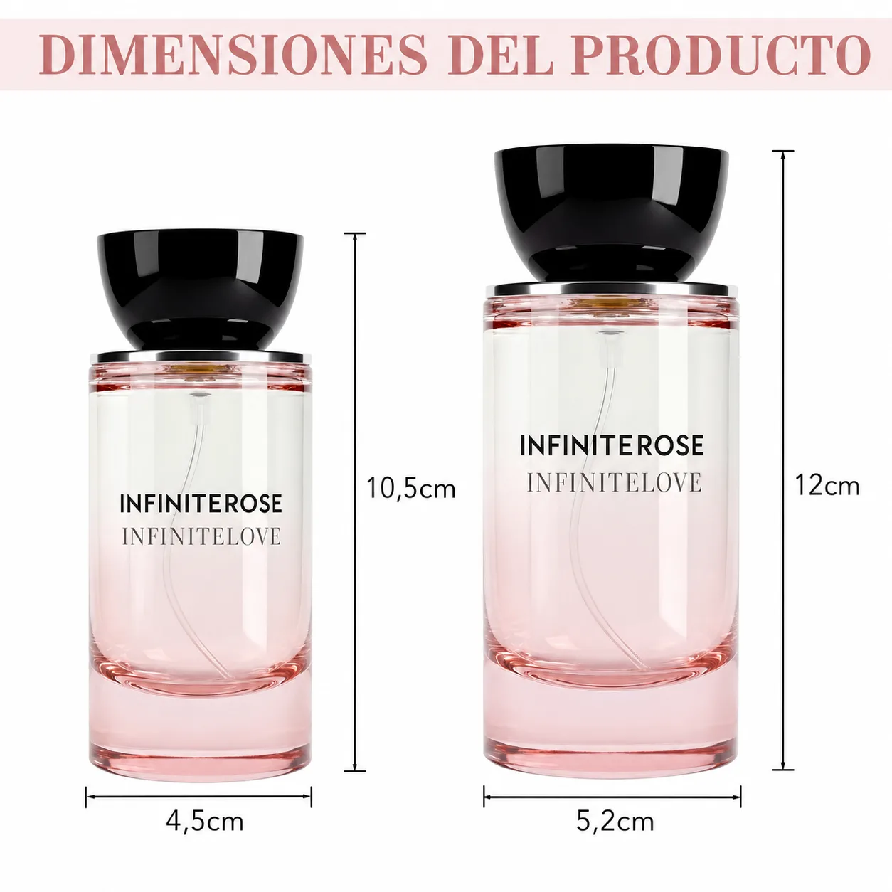 InfiniteRose® | Extrait De Parfum 50ml | Fragancia Floral Premium de Larga Duración
