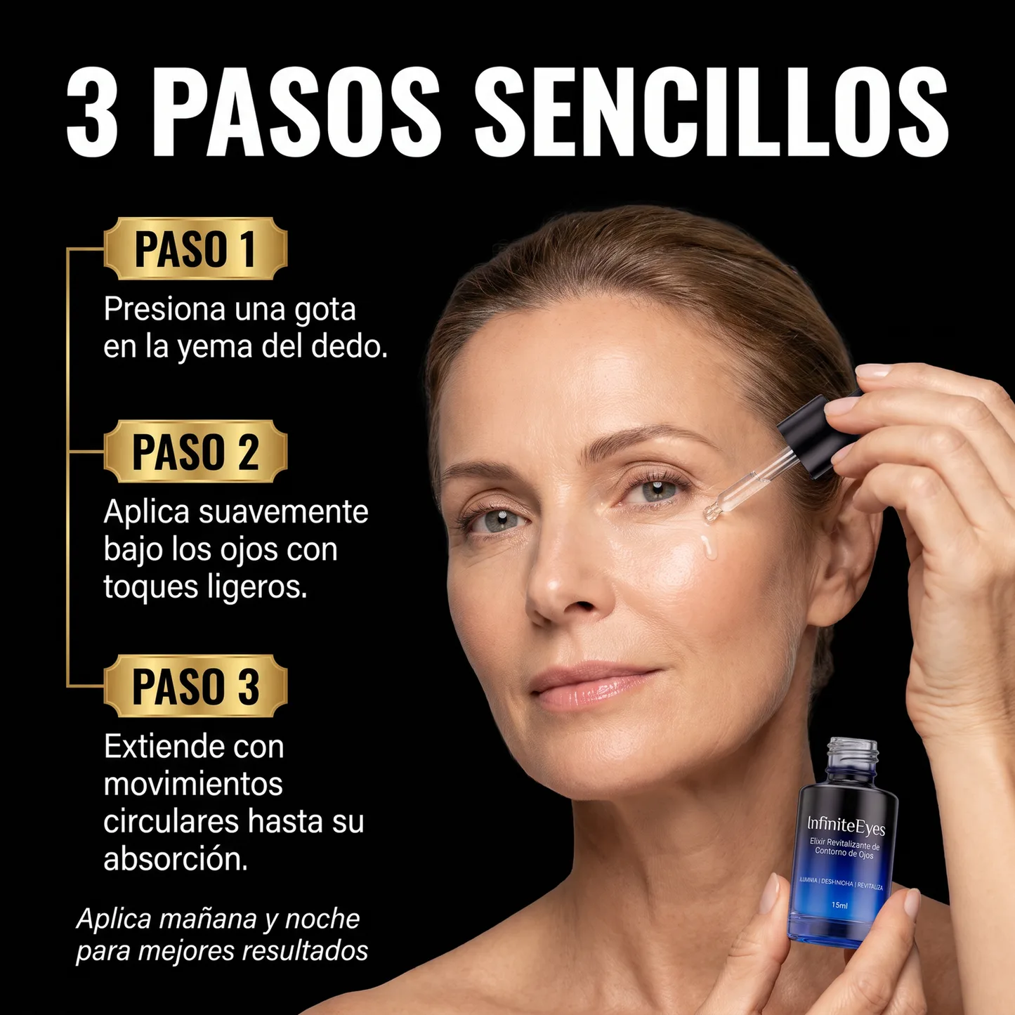 InfiniteEyes - Elixir Revitalizante de Contorno de Ojos