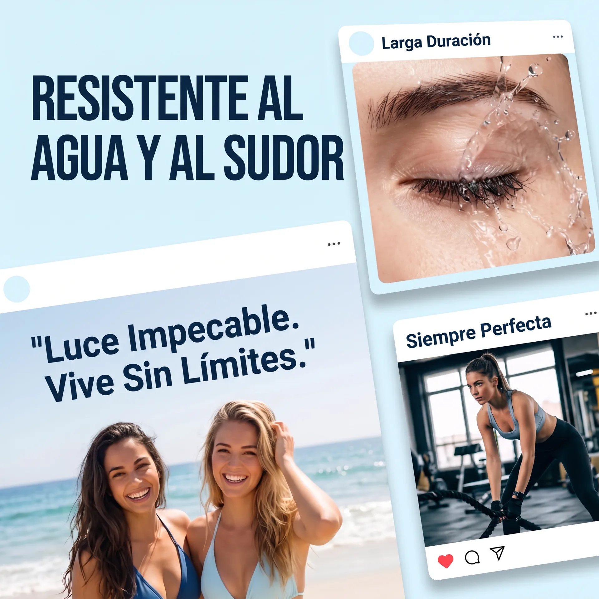 Resistente al Agua y al Sudor - Lifestyle