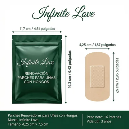 Parches Renovadores para Uñas – Tratamiento Nocturno 8h