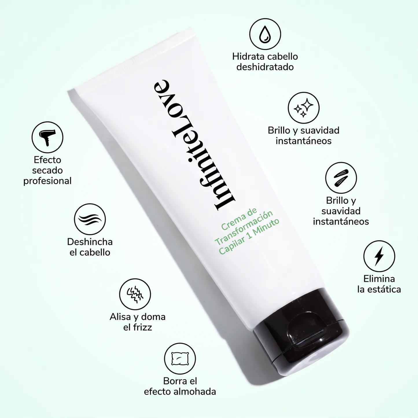 Beneficios Crema Transformación Capilar InfiniteLove