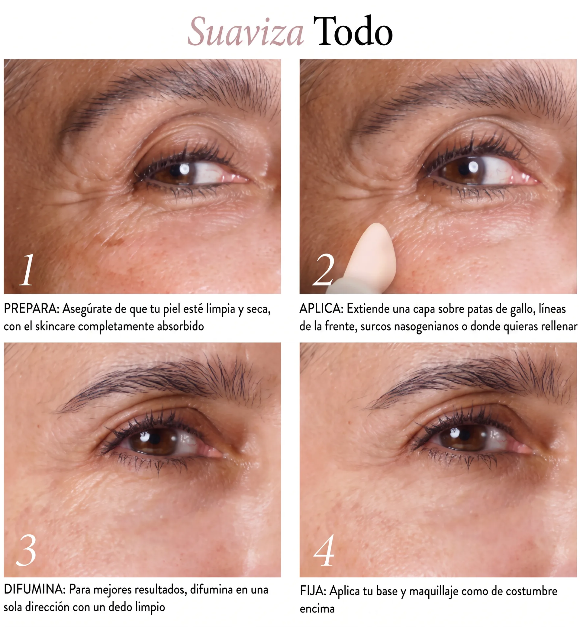 Suaviza Todo - Cómo Aplicar en 4 Pasos