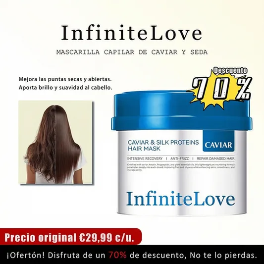 Mascarilla Capilar de Colágeno y Caviar – Reparación Intensiva y Brillo Premium