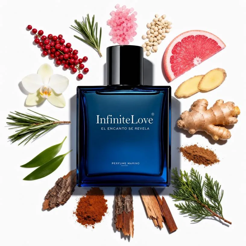 Perfume Marino para Hombre — Colonia Fresca Oceánica de Larga Duración 50 ml
