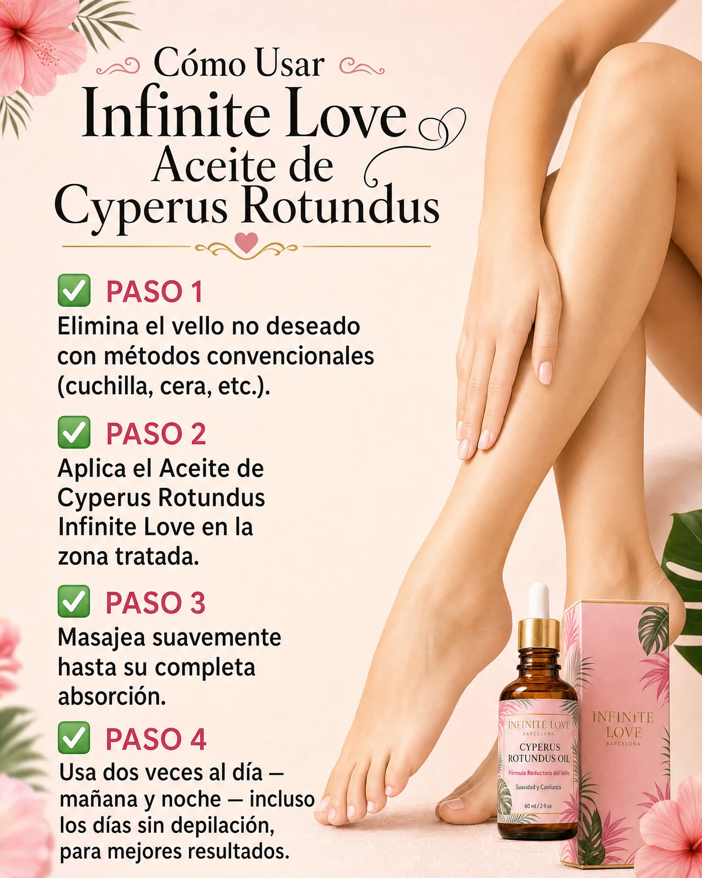 InfiniteOil - Aceite Reductor del Vello