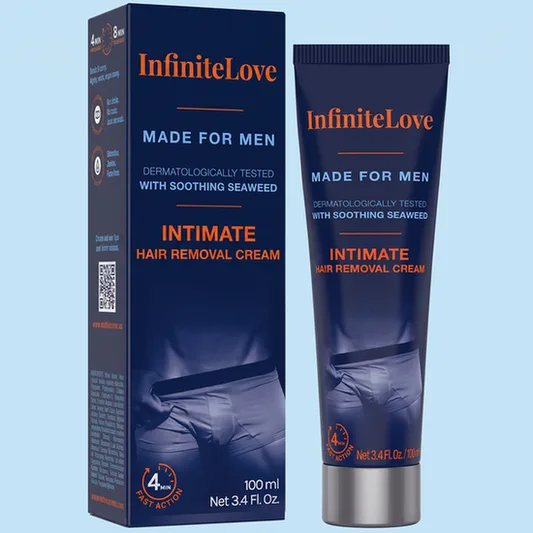 InfiniteLove Crema Depilatoria Íntima para Hombre