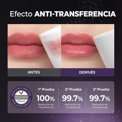 Fijador Mágico de Labios - Top Coat Anti-Transferencia con Brillo Cristalino 4ml