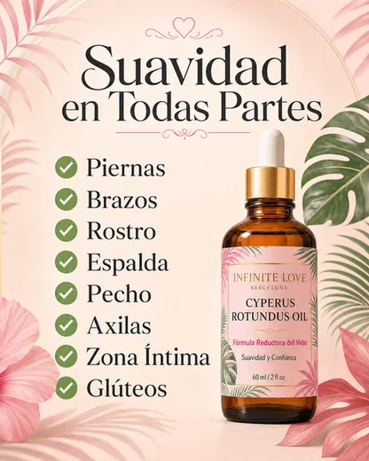 InfiniteSmooth — Aceite Reductor de Vello