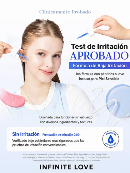 Sérum Blue Peptide Bakuchiol Plump Glow | Firmeza y Luminosidad