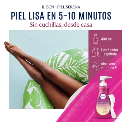 Piel Serena — Crema Depilatoria Corporal para Piel Sensible · 400 ml