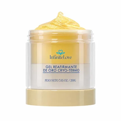 Gel Reafirmante de Oro Cryo-Termo — Reafirma y Reduce la Celulitis 200 g