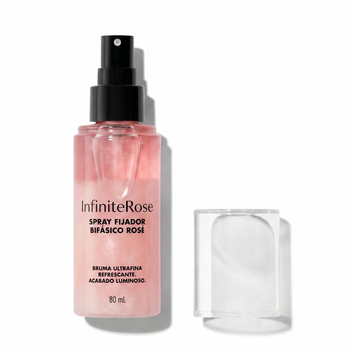 InfiniteRose – Spray fijador bifásico luminoso 80 ml