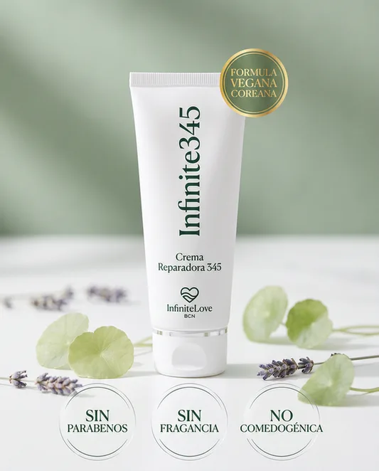 Infinite345 - Crema Reparadora Coreana Vegana