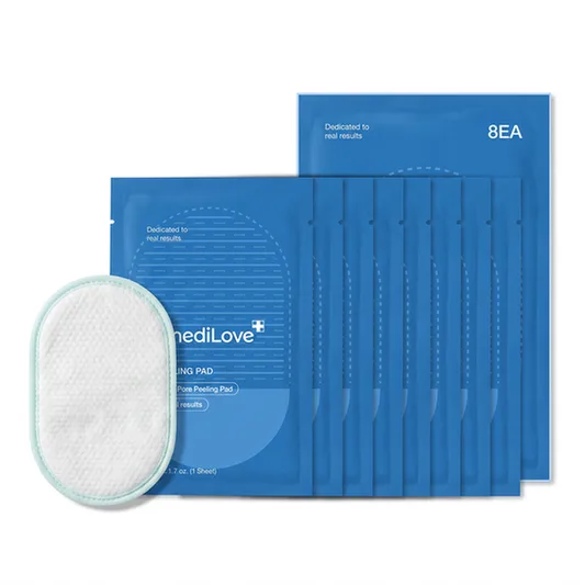 Discos Peeling Exfoliantes Doble Cara mediLove Zero Pore 8EA