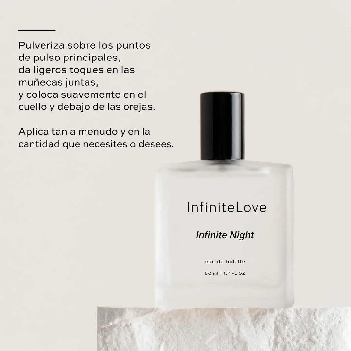 InfiniteNight — Perfume Unisex de Cardamomo, Cuero y Sándalo Ahumado 50 ml
