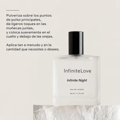 InfiniteNight — Perfume Unisex de Cardamomo, Cuero y Sándalo Ahumado 50 ml