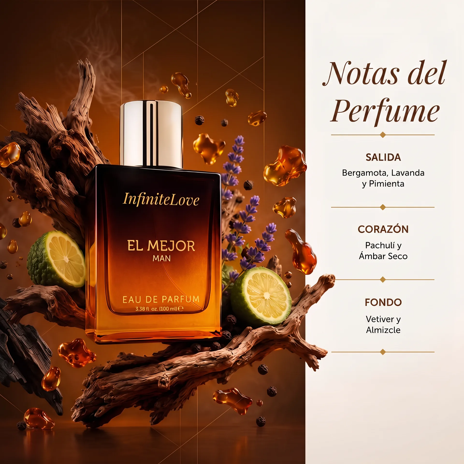Notas del Perfume El Mejor Man