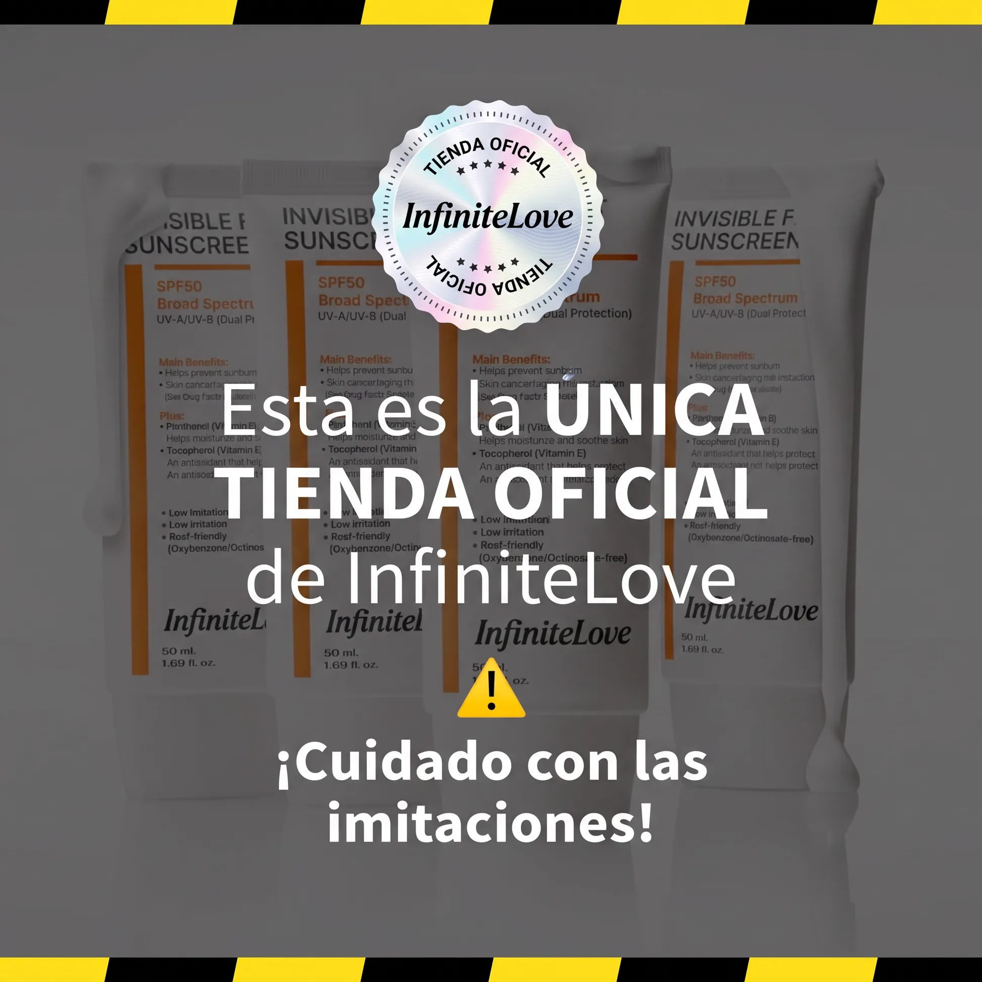 Protector Solar InfiniteLove Tienda Oficial