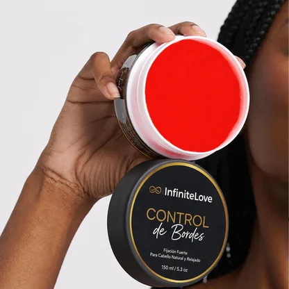 Edge Control Fijacion Fuerte Bordes Definidos Aceite Argan Ricino Sin Parabenos Cabello Natural 150ml