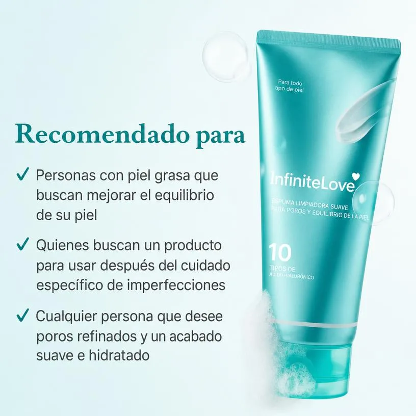 Espuma Limpiadora Profunda Ácido Azelaico Niacinamida Control Sebo K-Beauty 120g