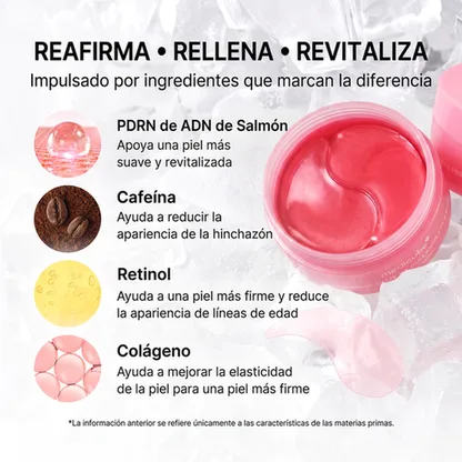 Ingredientes PDRN Cafeina Retinol Colageno