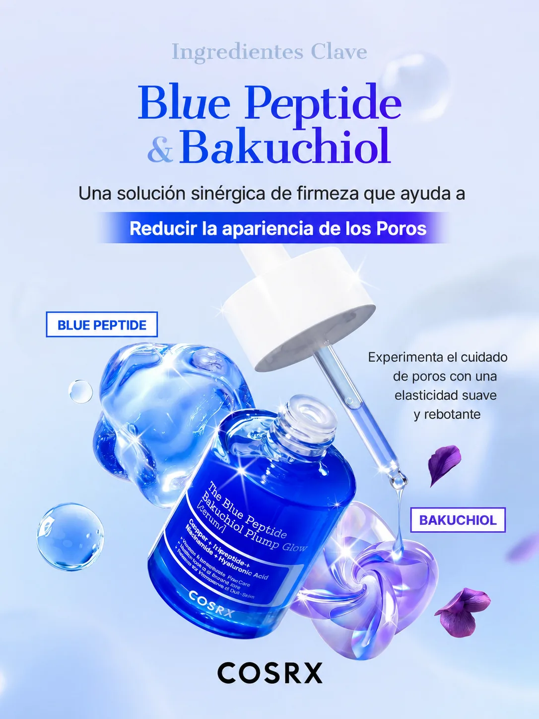 Sérum Blue Peptide Bakuchiol Plump Glow | Firmeza y Luminosidad
