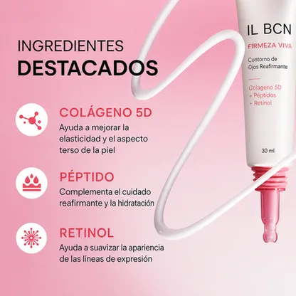 Firmeza Viva — Dúo Facial Reafirmante con Colágeno 5D · 60 ml + 30 ml